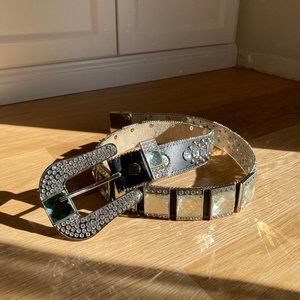 C&W Western Horse Wear Jeweled Bling Belt